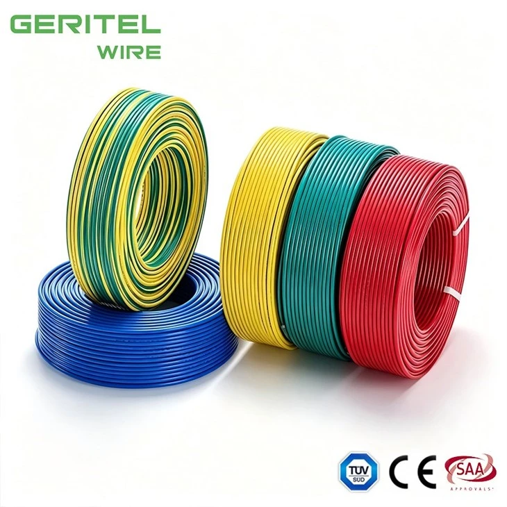 300/500V Modular House Control Panel Wire – Single Core PVC Insulated Design factory