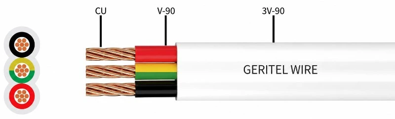 6mm2 3 core and earth flat cable 6mm2 3 core and earth flat cable