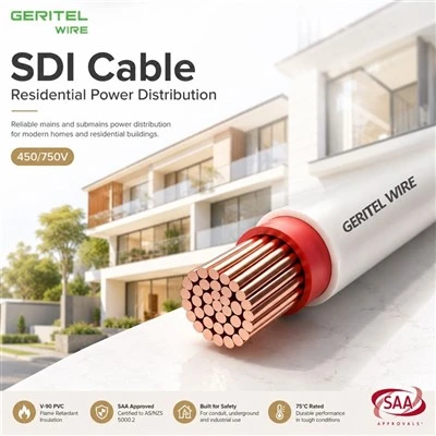 سلك SDI الصناعي لتوزيع الطاقة للمحطات والمعدات